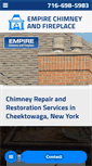 Mobile Screenshot of empirechimneyandfireplace.com